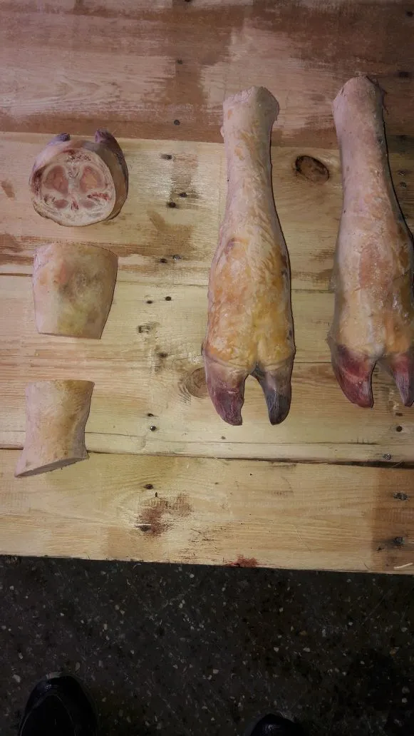ноги говяжьи очищенные пиленные  в Барнауле