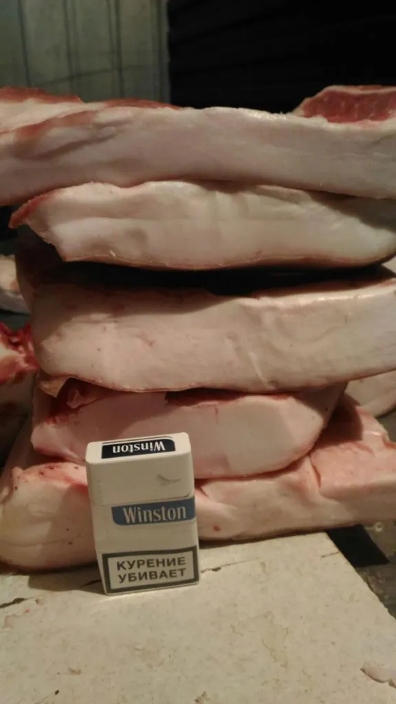 фотография продукта Шпик свиной на шкуре для засолки