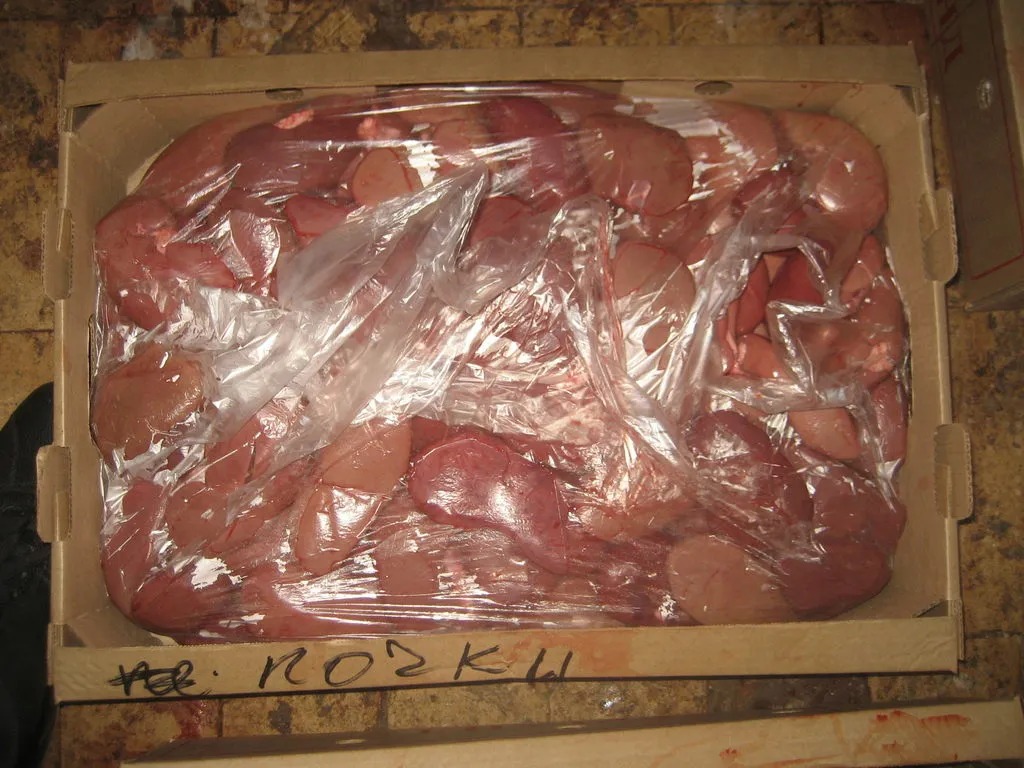 фотография продукта Субпродукты свиные  первой категории 