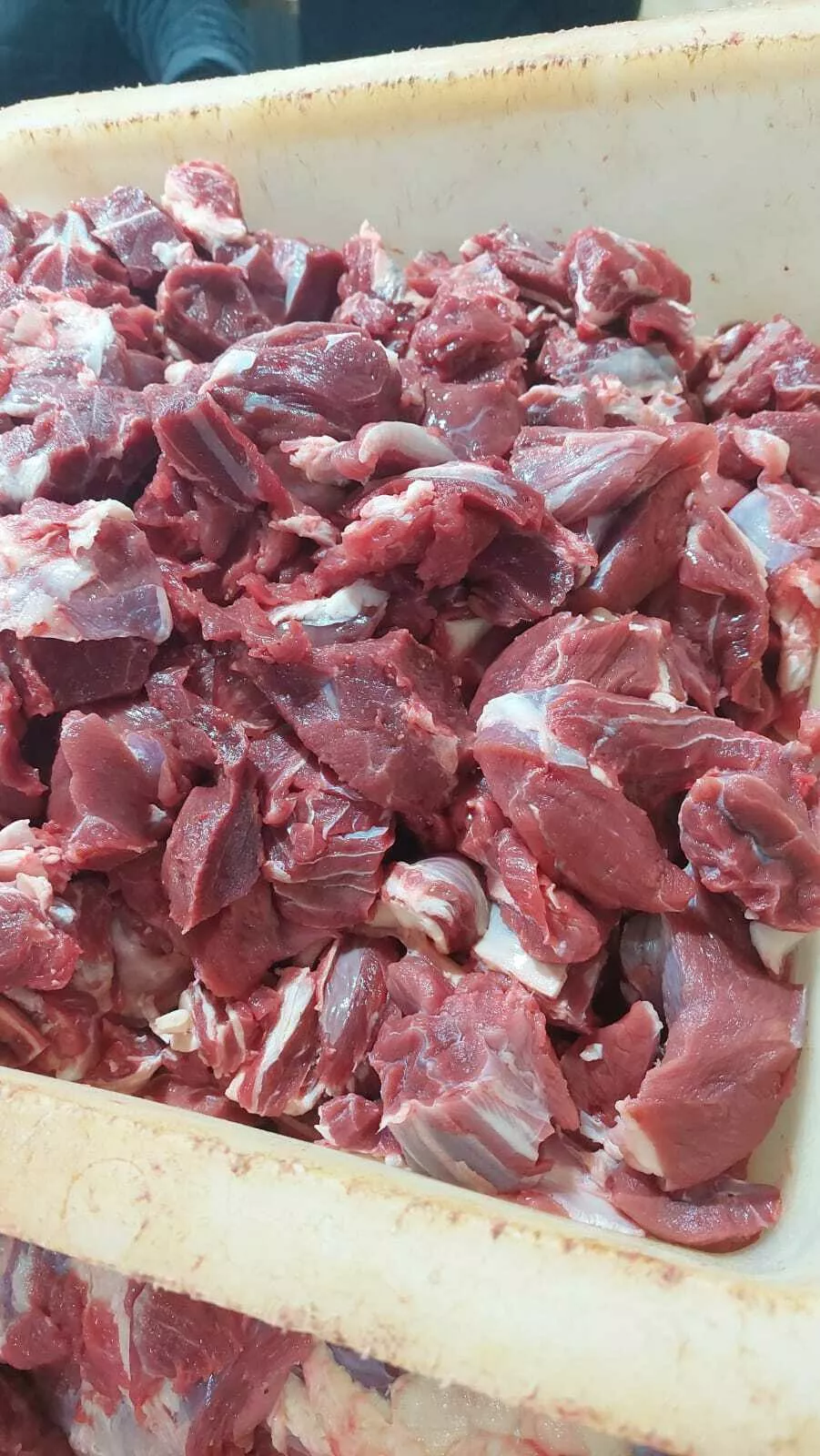 фотография продукта Мясо говядины б/к отпроизводителя Гуляш